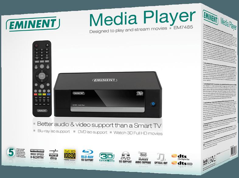 EMINENT EM7485 3D-Medienplayer