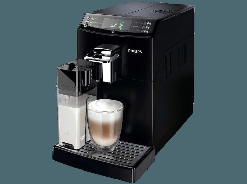 PHILIPS HD 8847/01 Serie 4000 Kaffeevollautomat (Keramikmahlwerk, 1.8 Liter, Schwarz), PHILIPS, HD, 8847/01, Serie, 4000, Kaffeevollautomat, Keramikmahlwerk, 1.8, Liter, Schwarz,