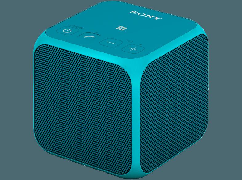 SONY SRS-X11 Tragbarer Bluetooth Lautsprecher Blau