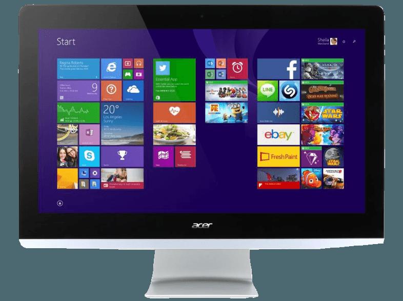 ACER Aspire Z3-710 All-in-One PC 23.8 Zoll Full-HD TFT, 10-Punkt-Multitouch, LC-Display  bis zu 3 GHz