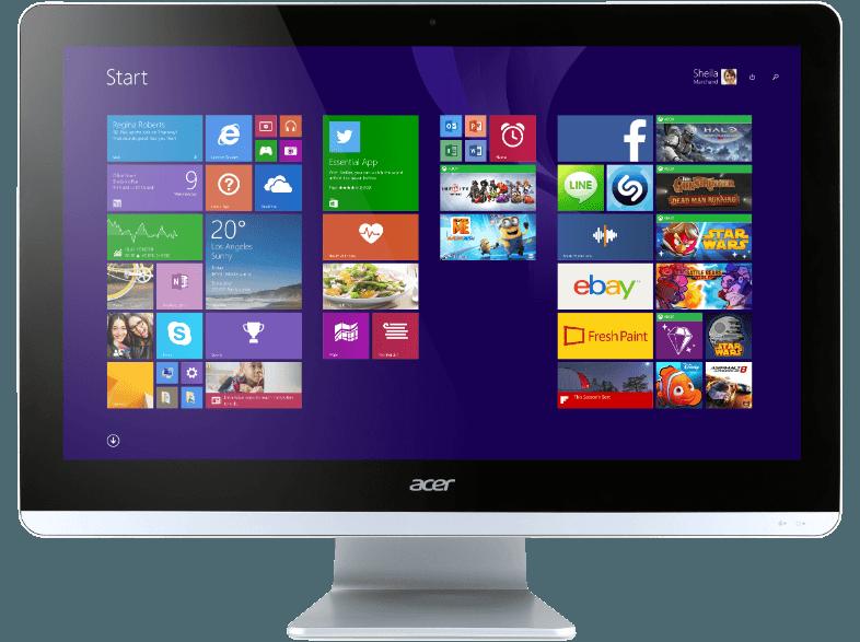 ACER Aspire ZC-700 All-in-One PC 19.5 Zoll Full HD TFT  bis zu 2.4 GHz, ACER, Aspire, ZC-700, All-in-One, PC, 19.5, Zoll, Full, HD, TFT, bis, 2.4, GHz