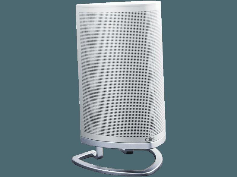 CLINT B0012 Odin - Streaming Lautsprecher (App-steuerbar, 802.11b/g, Weiß)