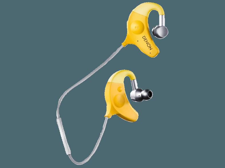 DENON AH-W 150 Kopfhörer Gelb