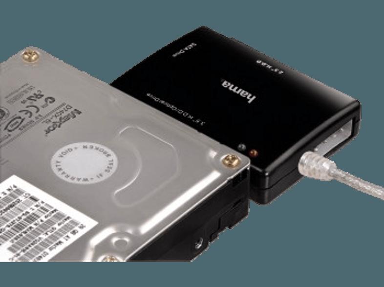 HAMA 049219 USB - IDE/SATA Festplattenadapter Festplattenadapter