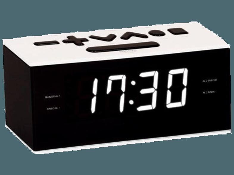 BIGBEN RR60 Uhrenradio (UKW, UKW, Weiß)