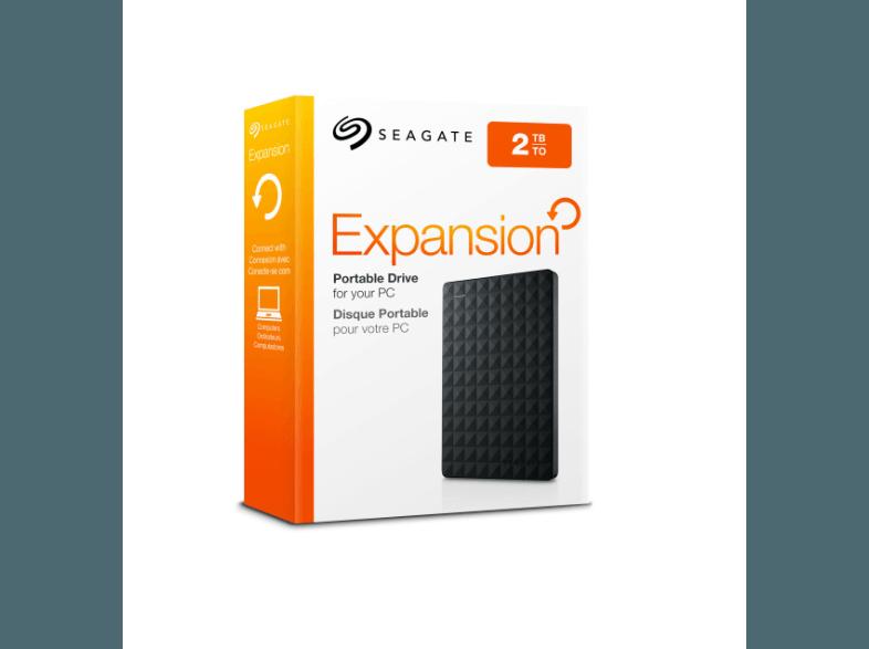 SEAGATE STEA2000400 Expansion Portable  2 TB 2.5 Zoll extern, SEAGATE, STEA2000400, Expansion, Portable, 2, TB, 2.5, Zoll, extern