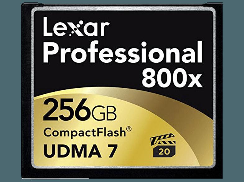 LEXAR LCF256CRBEU800 , 800x, 256 GB, LEXAR, LCF256CRBEU800, 800x, 256, GB