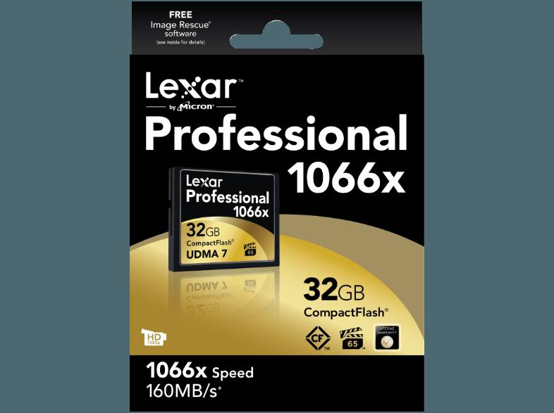 LEXAR LCF32GCRBEU1066 , 1066x, 32 GB