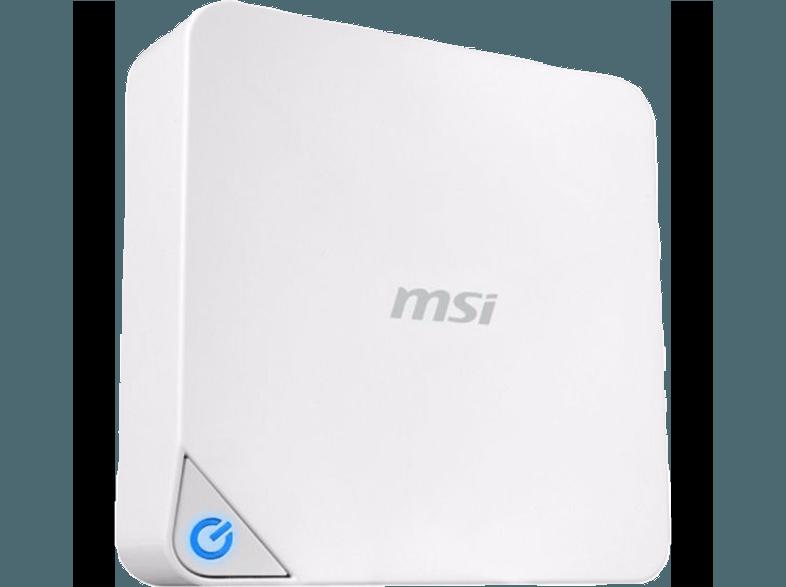 MSI Cubi‐W3500U4GXXDXX Desktop PC