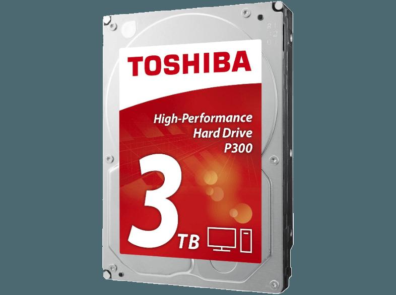 TOSHIBA HDWD130EZSTA P300  3 TB 3.5 Zoll intern, TOSHIBA, HDWD130EZSTA, P300, 3, TB, 3.5, Zoll, intern