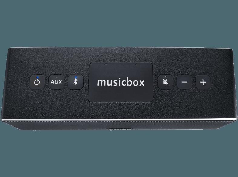 CANTON musicbox XS Bluetooth Lautsprecher Schwarz/Anthrazit