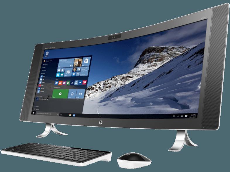 HP 34-A090NG Envy Curved All-in-One PC 34 Zoll QHD-WVA-Bildschirm
