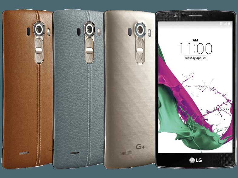 LG G4 Fashion Bundle 32 GB Gold, Aquablau, Braun