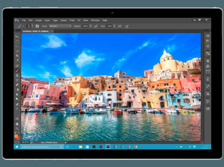 MICROSOFT Surface Pro 4 M3-6Y30/4GB/128GB Convertible  12.3 Zoll, MICROSOFT, Surface, Pro, 4, M3-6Y30/4GB/128GB, Convertible, 12.3, Zoll