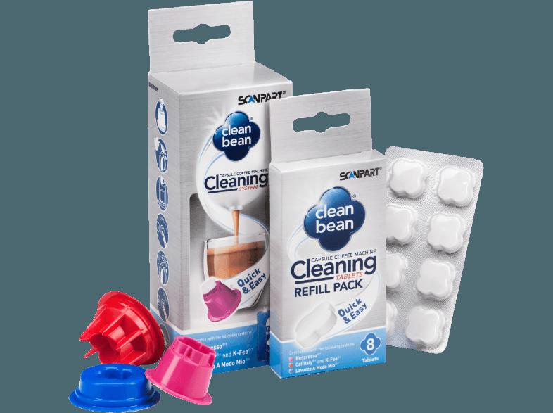 SCANPART Clean Bean Reinigungsset für Kapselmaschinen