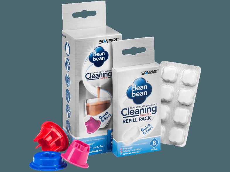 SCANPART Clean Bean Reinigungsset für Kapselmaschinen