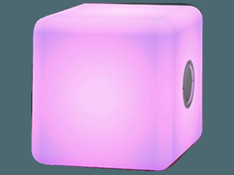 BIGBEN Colorblock Cube L Bluetooth Lautsprecher Weiß
