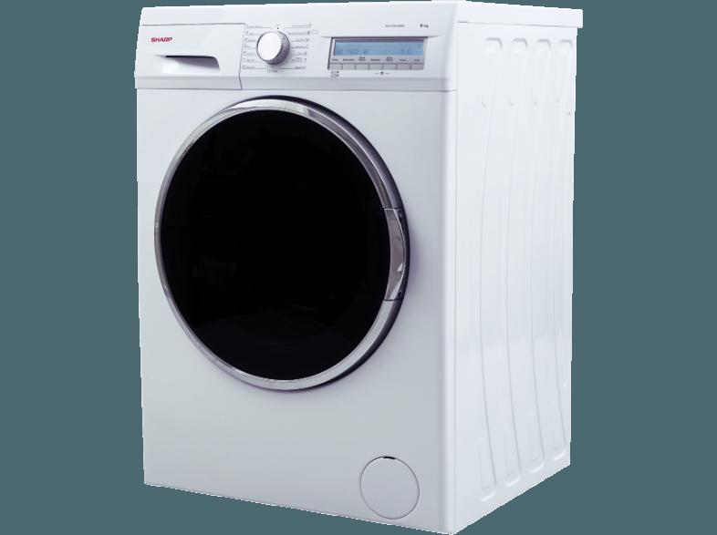 SHARP ES-FC 8144 W3-DE Waschmaschine (8 kg, 1400 U/Min., A   ), SHARP, ES-FC, 8144, W3-DE, Waschmaschine, 8, kg, 1400, U/Min., A, ,