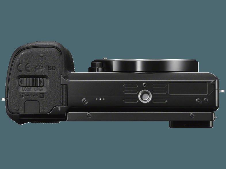 SONY Alpha 6000 Kit Systemkamera 24.7 Megapixel mit Objektiv 16-50 mm, 55-210 mm f/3.5-5.6, f/4.5-6.3,, 7.5 cm Display