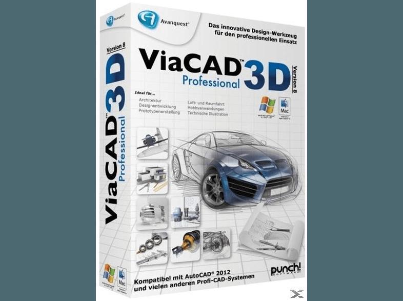 ViaCAD 3D 9 Professional, ViaCAD, 3D, 9, Professional