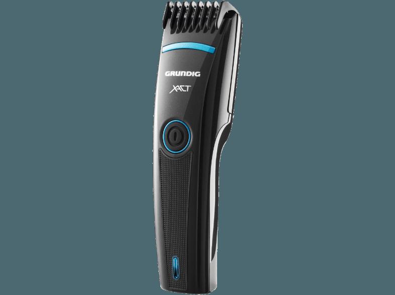GRUNDIG MC 3340 Haar- und Bartschneider Schwarz hochglanz/Blau (Akkubetrieb)