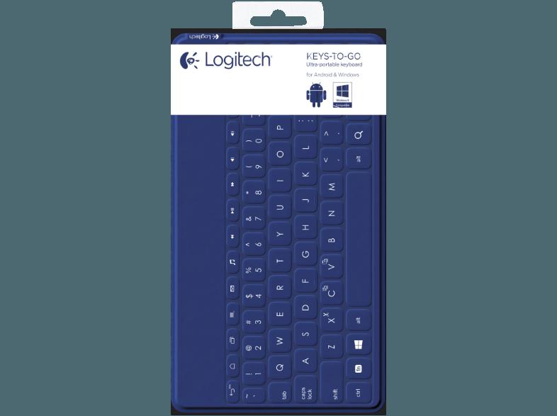 LOGITECH 920-007197 Keys-To-Go Ultra-Portable, LOGITECH, 920-007197, Keys-To-Go, Ultra-Portable