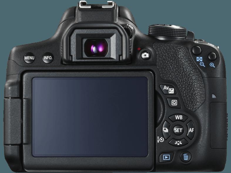 CANON EOS 750D Spiegelreflexkamera 24.2 Megapixel mit Objektiv 18-135 mm f/3.5-5.6, 7.7 cm Display   Touchscreen, CANON, EOS, 750D, Spiegelreflexkamera, 24.2, Megapixel, Objektiv, 18-135, mm, f/3.5-5.6, 7.7, cm, Display, , Touchscreen