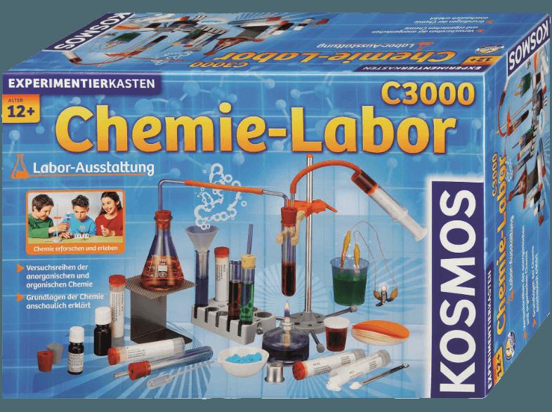 KOSMOS 640132 Chemielabor C 3000 Mehrfarbig, KOSMOS, 640132, Chemielabor, C, 3000, Mehrfarbig