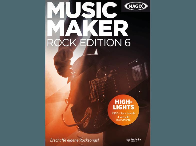 MAGIX Music Maker Rock Edition 6, MAGIX, Music, Maker, Rock, Edition, 6