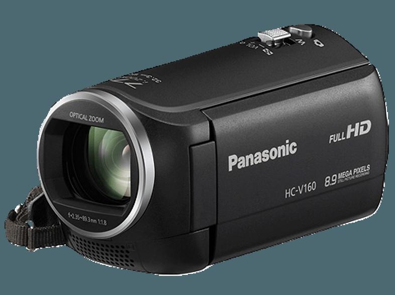 PANASONIC HC-V160 EG-K Camcorder (50x, BSI MOS, 25p, 25p, 2.51 Megapixel,)