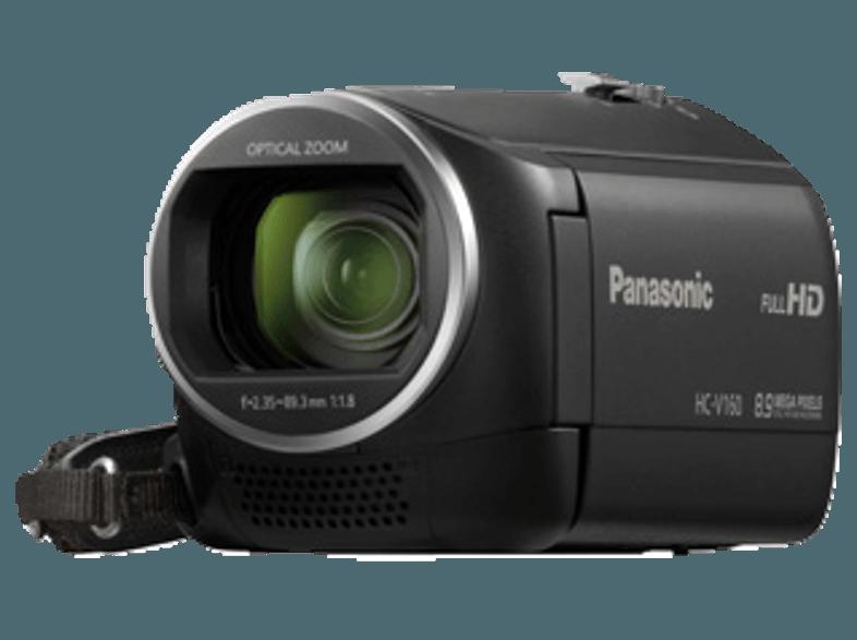 PANASONIC HC-V160 EG-K Camcorder (50x, BSI MOS, 25p, 25p, 2.51 Megapixel,)