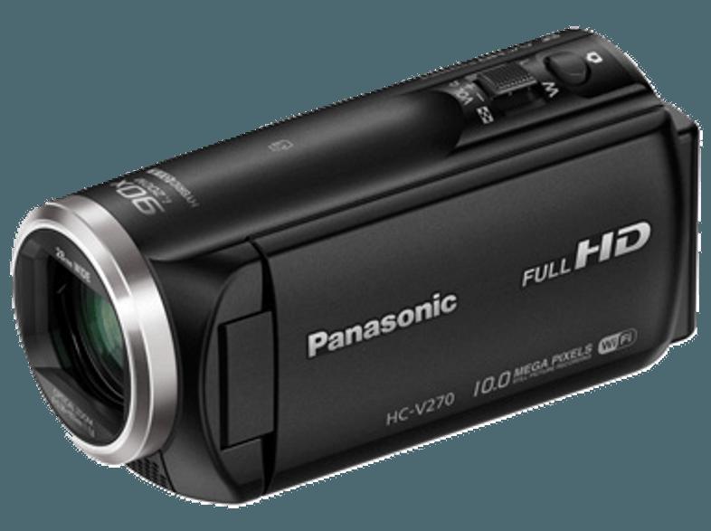 PANASONIC HC-V270 EG-K Camcorder (50x, BSI MOS, 25p, 50p, 25p, 50p, 2.51 Megapixel,)