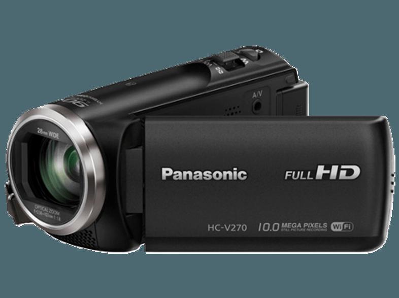 PANASONIC HC-V270 EG-K Camcorder (50x, BSI MOS, 25p, 50p, 25p, 50p, 2.51 Megapixel,)