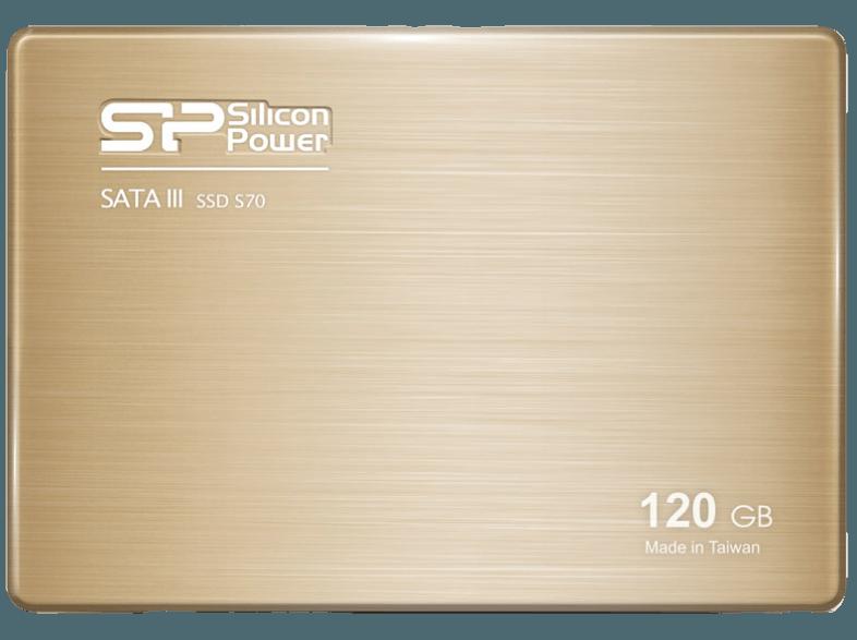 SILICON POWER SP120GBSS3S70S25 S70  120 GB 2.5 Zoll intern