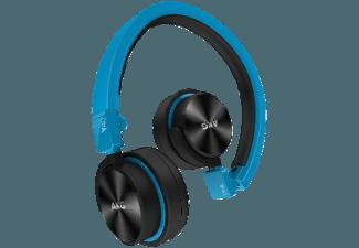 AKG Y 40 Kopfhörer Schwarz mit Blauen Akzenten