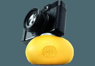 BALLPOD 537003 Silikonball Stativ, Gelb, (Ausziehbar bis 80 mm), BALLPOD, 537003, Silikonball, Stativ, Gelb, Ausziehbar, bis, 80, mm,