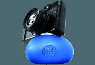 BALLPOD 537004 Silikonball Stativ, Blau, (Ausziehbar bis 80 mm), BALLPOD, 537004, Silikonball, Stativ, Blau, Ausziehbar, bis, 80, mm,