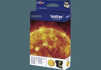 BROTHER LC 980 Y Tintenkartusche Yellow, BROTHER, LC, 980, Y, Tintenkartusche, Yellow