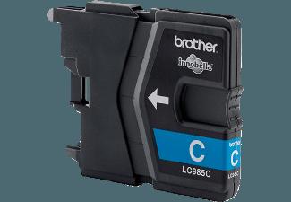 BROTHER LC 985 C Tintenkartusche cyan, BROTHER, LC, 985, C, Tintenkartusche, cyan