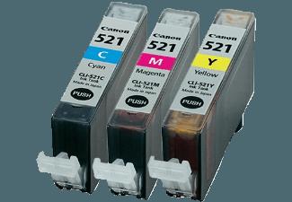 CANON CLI 521 C/M/Y MULTIPACK Tintenkartusche Color, CANON, CLI, 521, C/M/Y, MULTIPACK, Tintenkartusche, Color