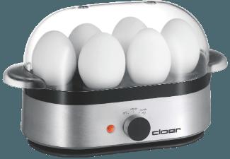 CLOER 6099 Eierkocher (Anzahl Eier:6, Silber matt), CLOER, 6099, Eierkocher, Anzahl, Eier:6, Silber, matt,