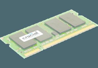 CRUCIAL CT51264AC800 Sodimm DDR2 Arbeitsspeicher 4 GB, CRUCIAL, CT51264AC800, Sodimm, DDR2, Arbeitsspeicher, 4, GB