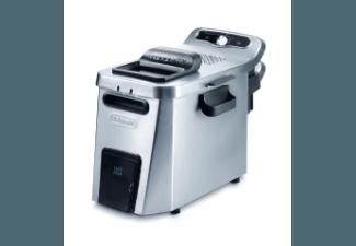 DELONGHI F 34532 Fritteuse Silber (1600 g, 3.2 kW)