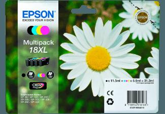 EPSON Original Epson XL Multipack Tintenkartusche mehrfarbig, EPSON, Original, Epson, XL, Multipack, Tintenkartusche, mehrfarbig