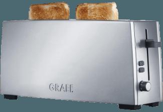 GRAEF TO 90 Toaster Silber (880 Watt, Schlitze: 1 Langschlitz)