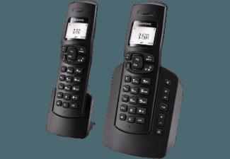 GRUNDIG D150A Duo Schnurlostelefon mit Anrufbeantworter