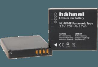 HÄHNEL HL-PF10E für Panasonic DMW-BCF10E Akku für Panasonic (Li-Ion, 3.7 Volt, 750 mAh)