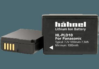 HÄHNEL HL-PLD10 für Panasonic DMW-BLD10 Akku für Panasonic (Li-Ion, 7.2 Volt, 1050 mAh)