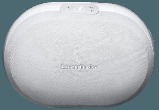 HARMAN KARDON Omni 20 - Drahtloser Lautsprecher (App-steuerbar, IEEE 802.11b/g/n, Weiß)