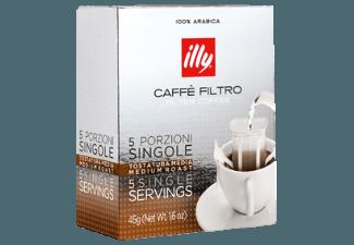 ILLY 7546 Drip on starke Röstung Filterkaffee 1 Filterbeutel